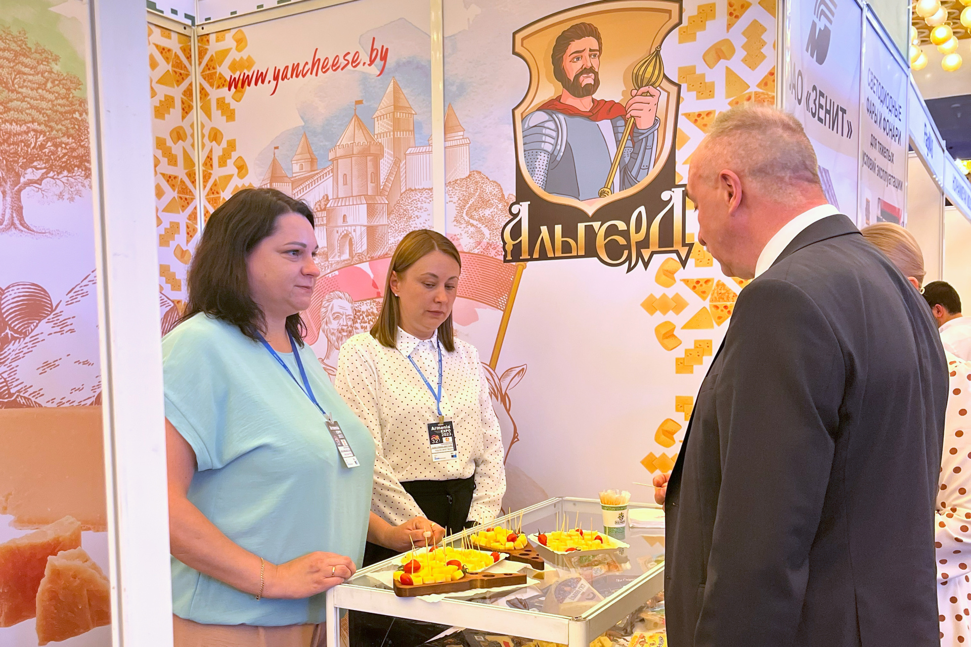 Беларуская экспазіцыя на міжнародным гандлёва-прамысловым выставачным форуме Armenia Expo - 2023