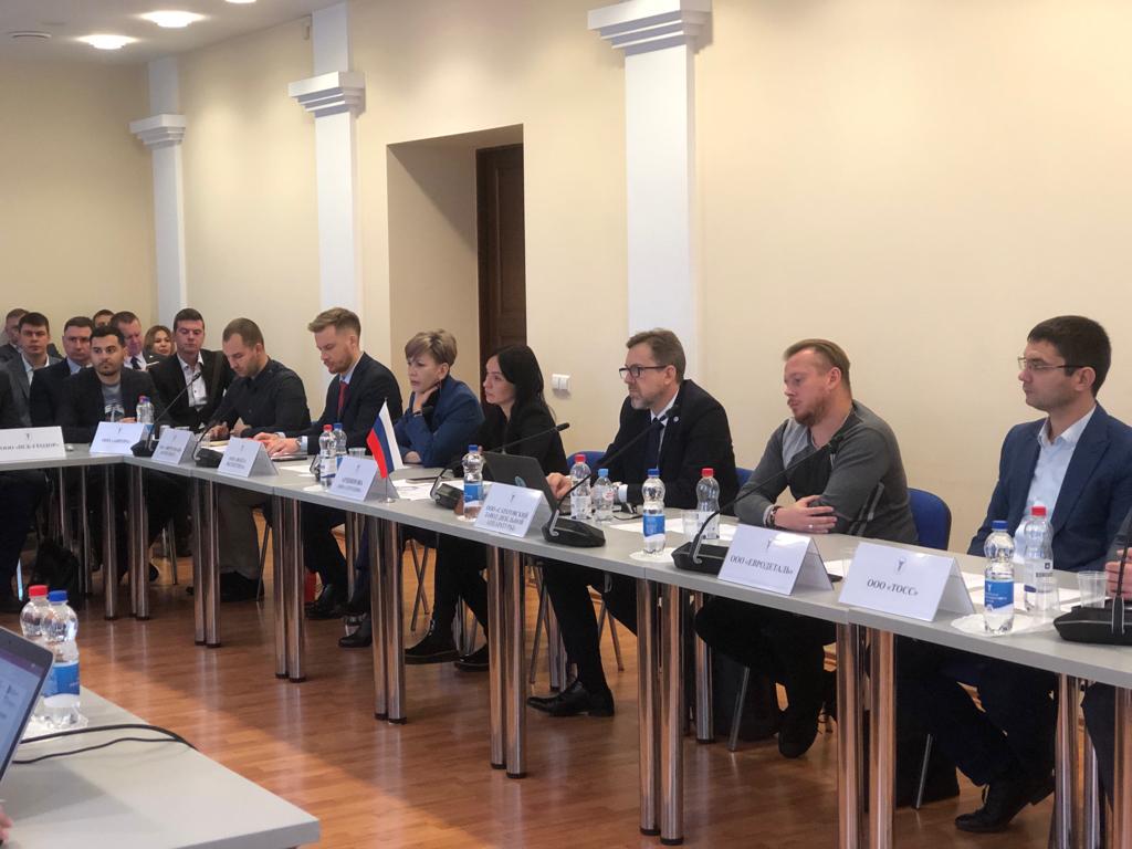 Прием делегации Саратовской области 