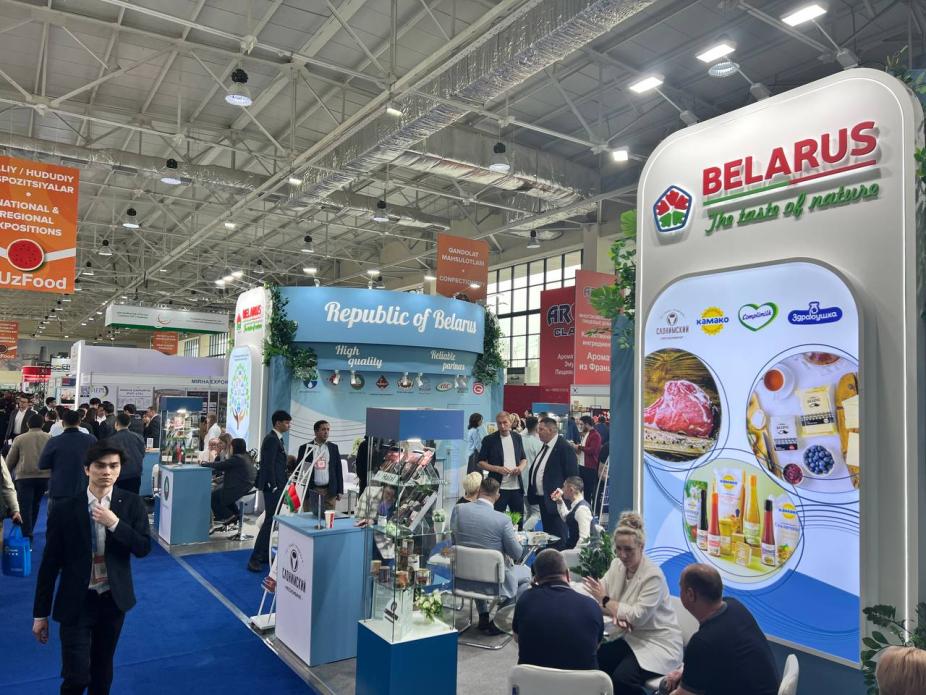 Belarus. The Taste of Nature exposition at the UzFood 2024 international exhibition in Tashkent Belarus. The Taste of Nature exposition at the UzFood 2024 international exhibition in Tashkent