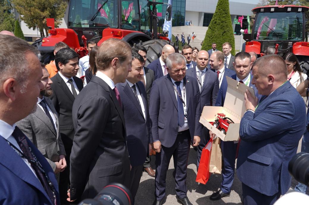 Made in Belarus exposition at the "INNOPROM. Central Asia" expo in Tashkent