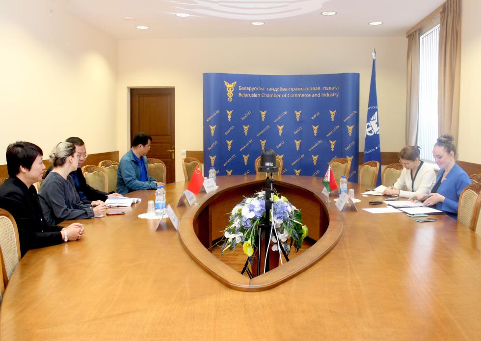 Reception of the delegation of Shanxi Province, China