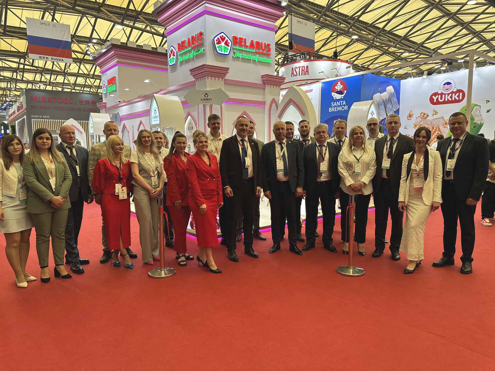 Экспазіцыі Belarus. The Taste of Nature на выставе SIAL Shanghai 2024 Экспазіцыі Belarus. The Taste of Nature на выставе SIAL Shanghai 2024