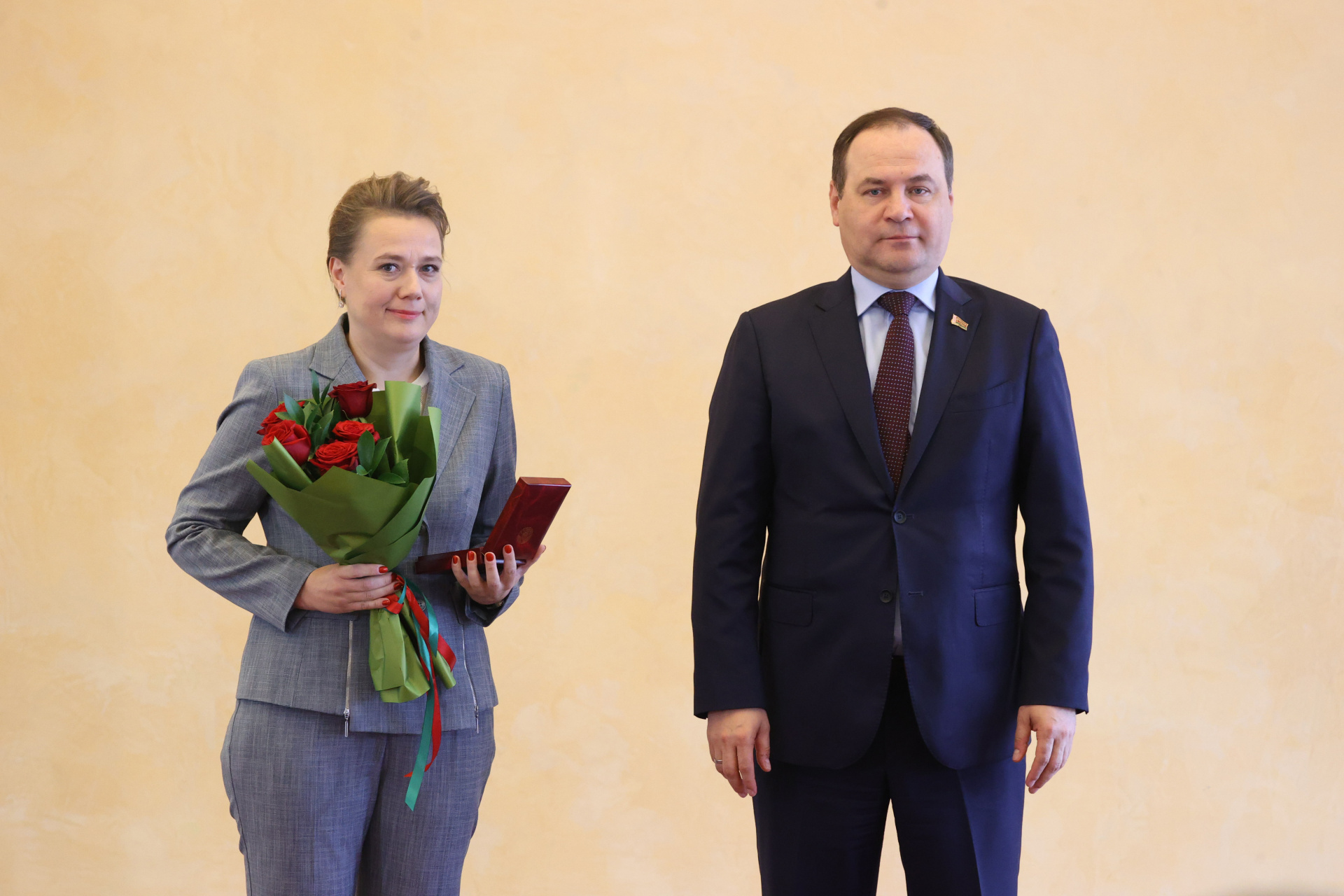 Начальник отдела переводов Минского отделения БелТПП Секацкая К.C. награждена медалью «За трудовые заслуги»