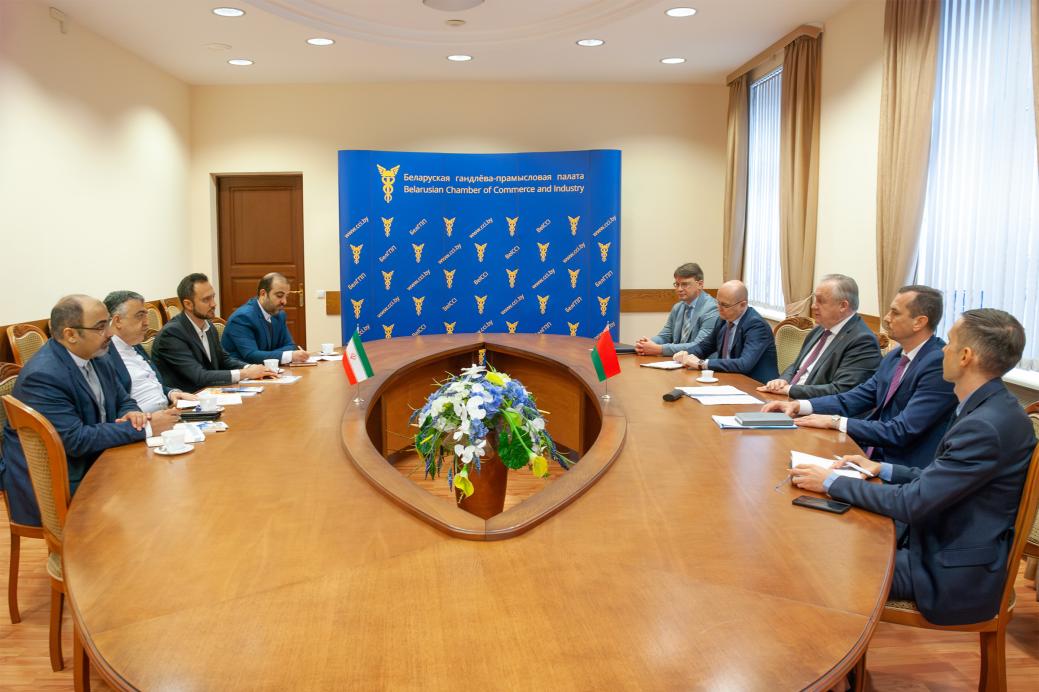 Chairman Mikhael Miatlikov meets Ambassador Extraordinary and Plenipotentiary of Iran Alireza Sanei Chairman Mikhael Miatlikov meets Ambassador Extraordinary and Plenipotentiary of Iran Alireza Sanei